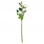 Букет "Роза" цвет - белый, 80 см, 4 цветка, 4 бутона (Китай)