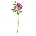 Букет "Роза" цвет - темно-розовый, 80 см, 4 цветка, 4 бутона (Китай)
