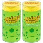 Слайм Slime Clear-slime. Изумрудный город, зеленый, с пенопласт. шариками, аромат ассорти, 250 г, S130-35/S300-36
