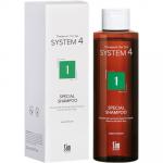 Sys11310, System 4 Терапевтический шампунь №1 для нормальной и жирной кожи головы, 75 мл
