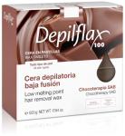 901394D, Воск горячий Depilflax шоколад, 0,5 кг