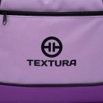 Сумка спортивная на молнии, без подкладки, наружный карман, цвет фиолетовый/лаванда TEXTURA