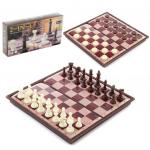 Настольная игра Шахматы и шашки 2 в 1, 24х4х12