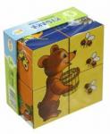 Кубики "Baby Step. Лесные животные". 4 кубика, в ассортименте (87325-330)