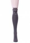 LARMINI Колготки LR-C-CAT-162808, цвет серый/розовый