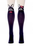 LARMINI Колготки LR-C-BANNY-B-B-RED-LGS-B-G, цвет темно-синий/кремовый