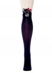 LARMINI Колготки LR-C-BEAR-B-B-RED-LGS-G, цвет темно-синий/кремовый