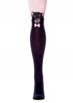 LARMINI Колготки LR-C-BEAR-B-B-LGS-B, цвет серый/розовый