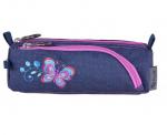 Пенал PULSE JEANS FLOWER, 7x22,5x5,5cm