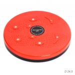 Диск фитнесс 24,5 см красный / TYPE-801 /30/