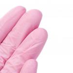 NitriMax Перчатки нитриловые неопудренные смотровые S, розовый, 100 шт./уп.