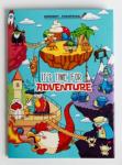 Блокнот раскраска "It's time for adventure", А6 12 листов
