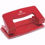4020300 Дырокол "Attomex" (10 листов) металлический, в картонной коробке, красный. Non-branded