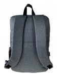 Молодежный рюкзак из текстиля, цвет серый