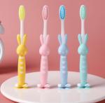 *Набор детских зубных щеток HAPPY BEAR (4 шт.), 4-10 лет