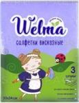 Салфетка вискозная (30х34) Welma (5 шт)