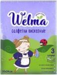 Салфетка вискозная (30х34) Welma (5 шт)