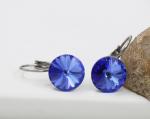 Серьги кристаллами Swarovski