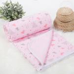 Детские одеяла-покрывала (трикотаж) Мишки-малышки розовый