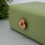 Бокс для косметики "Classic", green