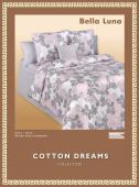 КПБ Евро  1 'COTTON DREAMS', арт.132357, 'Bella Luna' (сатин)