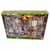 Набор фигурок Герои игр Майнкрафт My BuildingZ   (J78)