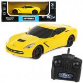 Машина на радиоуправлении 1:24 CHEVROLET CORVETTE C7, свет передних и задних фар, цвета в ассортименте