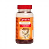 Детские жевательные мультивитамины со вкусом клубники OPTISANA multivitamin 30 шт