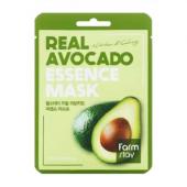 Farm Stay Real Avocado Essence Mask Тканевая маска для лица с экстрактом авокадо