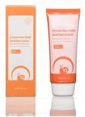 ENOUGH Intense Care Daily Snail Sun Cream SPF50+ PA+++ Солнцезащитный осветляющий крем для лица