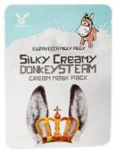 Elizavecca Milky Piggy Silky Creamy Donkey Steam Cream Mask Pack Тканевая маска для лица