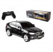 Машина на радиоуправлении 1:24 BMW X6, 28.5х14х12см, цвет чёрный 27MHZ