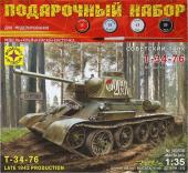 Модель Советский танк Т-34-76 выпуск конца 1943 г. 1:35