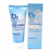 Farm Stay O2 Premium Aqua Foam Cleansing Кислородная пенка для умывания