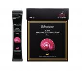 JM Solution Active Pink Snail Sleeping Cream Prime Обновляющая ночная крем-маска с муцином улитки 1кор