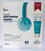 Dr. Wonjin W.Therapy Cica Dressing Solution Набор успокаив. и увлаж. масок +пенка              (30g*10ea +100ml)