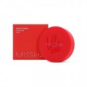 Missha Velvet Finish Cushion SPF50+ PA+++ #21 Тональный кушон с матовым финишем (светлый беж)