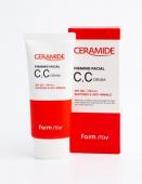 FARMSTAY CERAMIDE FIRMING Укрепляющий СС-крем с керамидами SPF 50+PA+++, 50 г