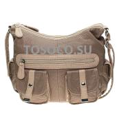 1629 d.khaki_khaki сумка Fulin экокожа 27х33x14.