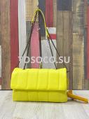 1088-2 yellow сумка Wifeore натуральная кожа 13x6x26