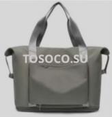 9844 gray сумка текстиль 30х40