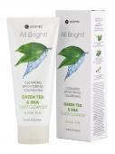 JKOSMEC ALL BRIGHT BASIC GREEN TEA AND BHA FOAM CLEANSER ПЕНКА С ЭКСТРАКТОМ ЗЕЛЁНОГО ЧАЯ и BHA