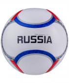 Мяч футбольный Flagball Russia, №5, белый