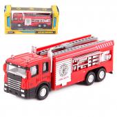 Машина спецтехника FIRE RESCUE 1:48, метал. кабина, инерционная