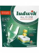 Таблетки для посудомоечных машин Ludwik All in One «Grapefruit » 80 шт