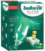 Таблетки для посудомоечных машин Ludwik All in One «Лимон» 90 шт