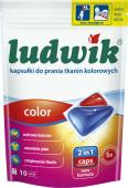 Гелевые капсулы для стирки цветных тканей Ludwik Color 10 шт