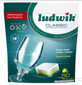 Таблетки для посудомоечных машин Ludwik Classic (лимон) 50 шт