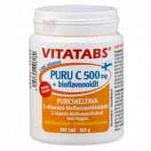 Витамин С и биофлавоноиды Vitatabs® Puru C 500 мг + bioflavonoids, 100 табл