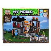 Конструктор PRCK My World: База в дикой местности 470 дет. (63101)